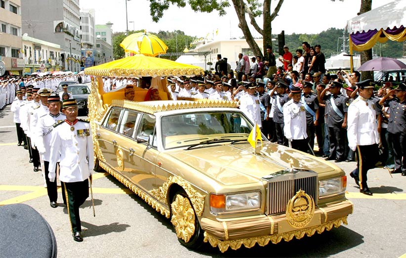 خودروهای اسرار آمیز سلطان برونئی +تصاویر