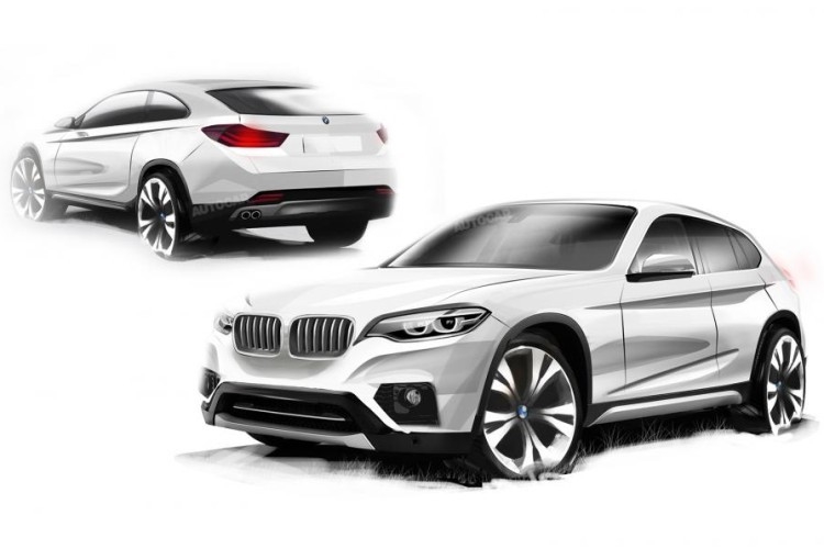 BMW X2 در نمایشگاه پاریس رونمایی می‌شود + عکس