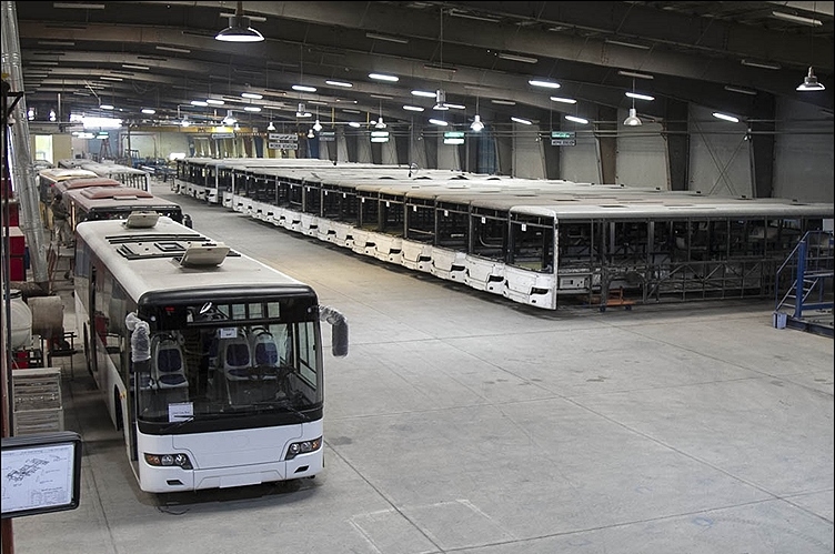 رشد نامتوازن تولید اتوبوس در ایران