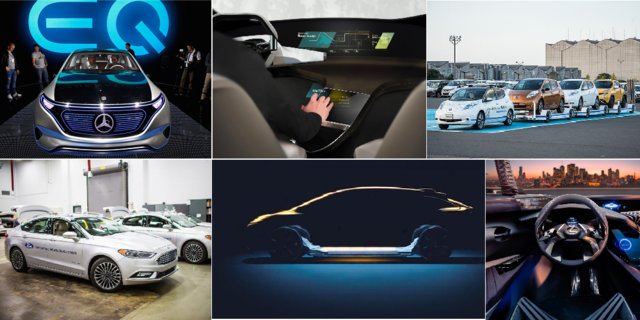 فناوری‌های خودرویی نمایشگاه CES 2017