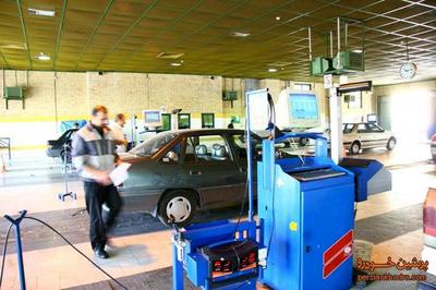 اجرای طرح تست معاینه فنی خودروهای درحال تردد در روزهوای پاک