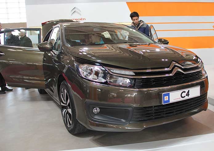 رونمایی از سیتروئن C4 در نمایشگاه خودرو تهران / تصاویر