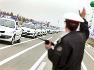اجرای طرح نوروزی پلیس‌راهور در معابر شهری