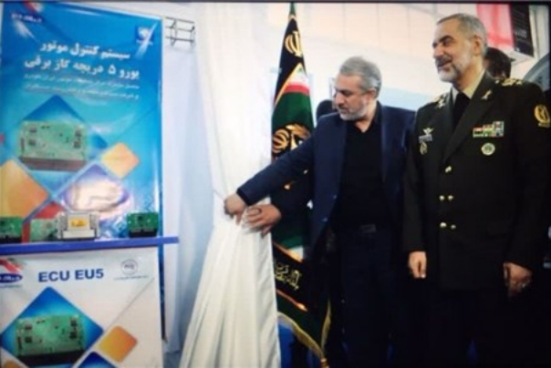 سیستم کنترل موتور یورو 5 دریچه گاز برقی رونمایی شد