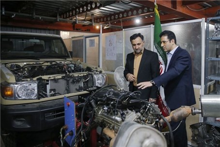 موفقیت ایران در ساخت موتور بنزینی 6سیلندر