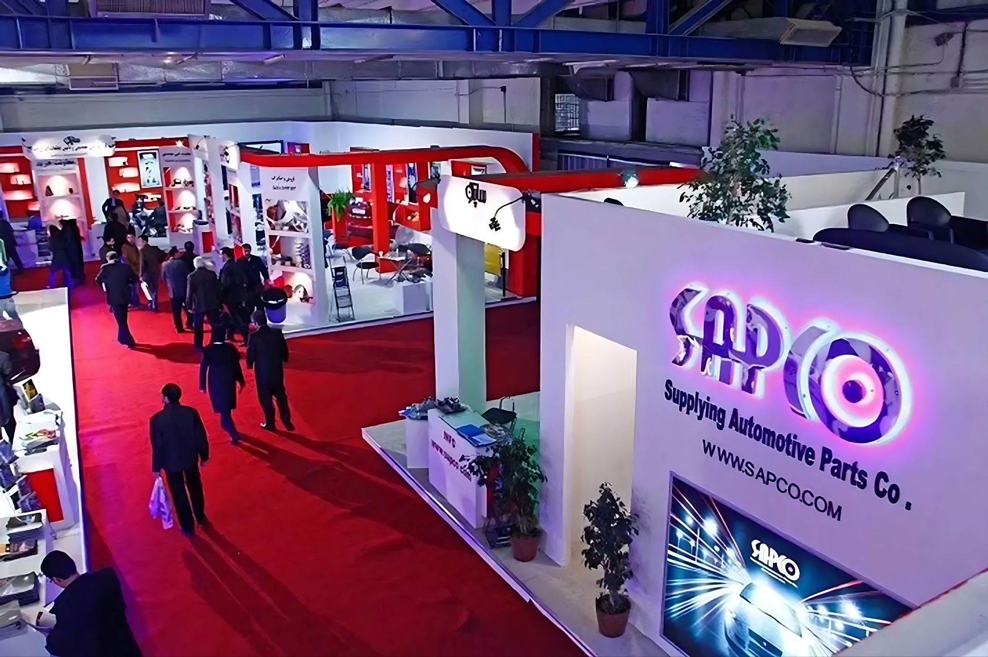 حضور قدرتمند ساپکو در نمایشگاه خودرو و قطعات مازندران – ساری 1404