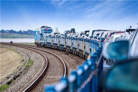 امکان واردات خودرو با قطار فراهم شد