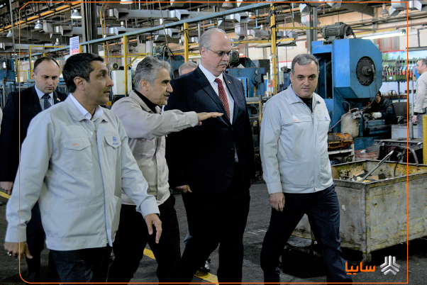 بازدید سفیر جمهوری بلاروس در ایران از گروه خودروسازی سایپا