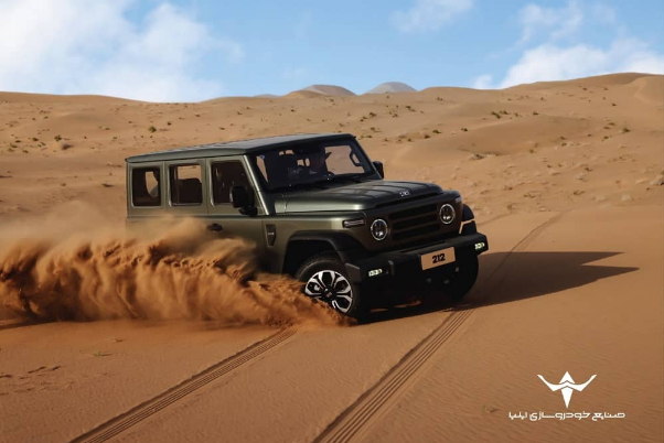 گواهی تایید نوع خودروی 212 صادر شد